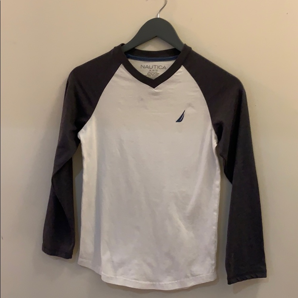 NAUTICAL Long Sleeves ,V Neck